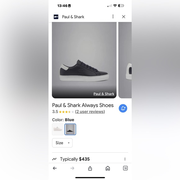 Paul and Shark tennis shoes worn less than 5 times.  These shoes are awesome. - Picture 9 of 9